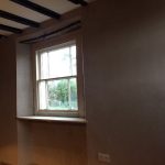 Plastering indoor wall